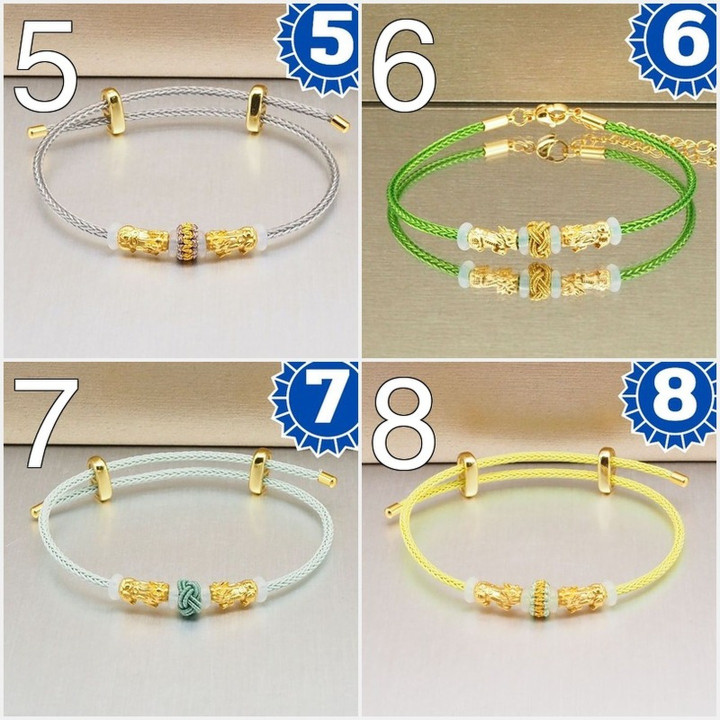 Lucky Pi Xiu Gold Pendant | Pure & Auspicious Symbol