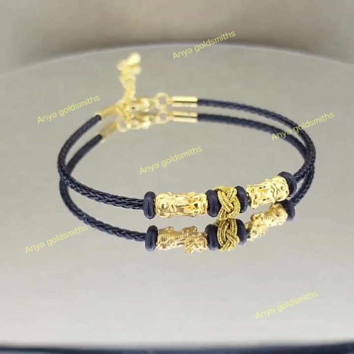 Lucky Pi Xiu Gold Pendant | Pure & Auspicious Symbol