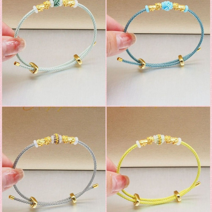 Lucky Pi Xiu Gold Pendant | Pure & Auspicious Symbol