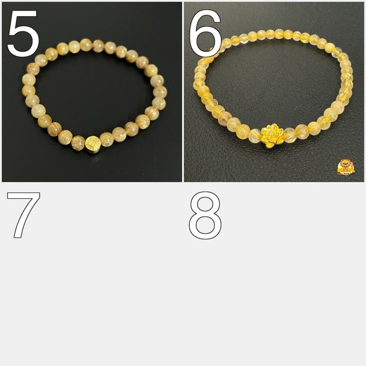 奢华金丝手链，配以正宗貔貅和纯金吊坠