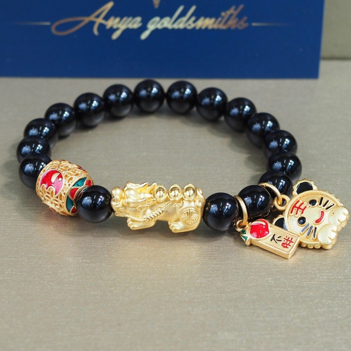 Gold Pi Xiu Pendant | Lucky Charm | 99.9% Pure Gold