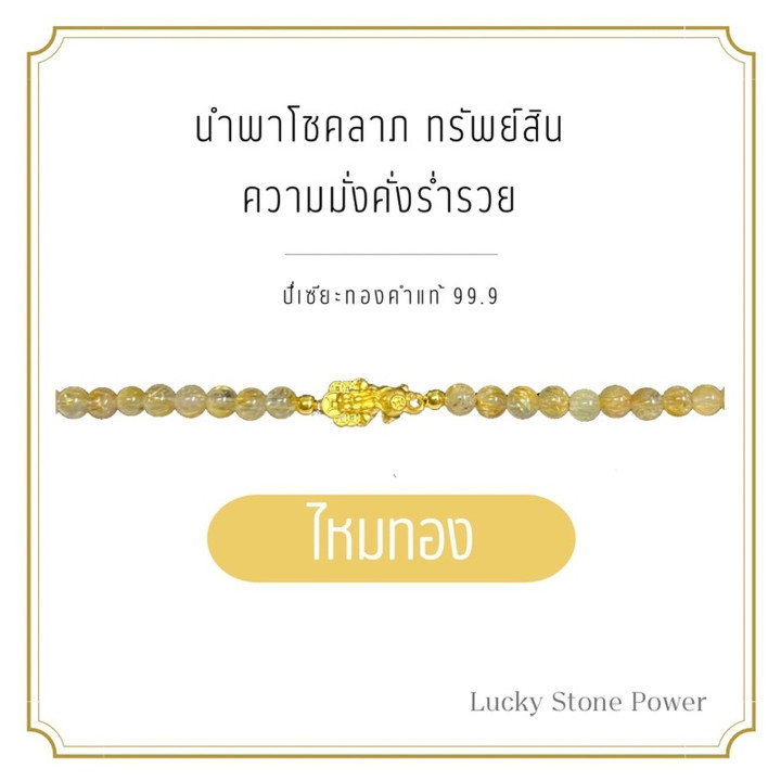 تميمة بيكسيو من الذهب الخالص: تميمة للثروة والحظ مع شهادة