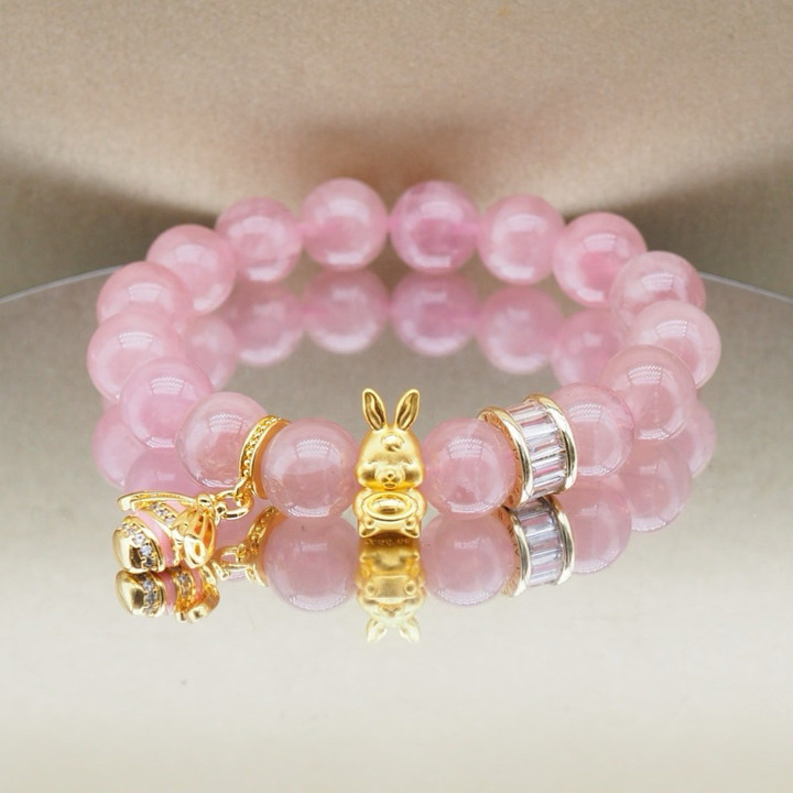 Solid Gold Anya Rabbit Charm | 99.99% Pure & Adorable