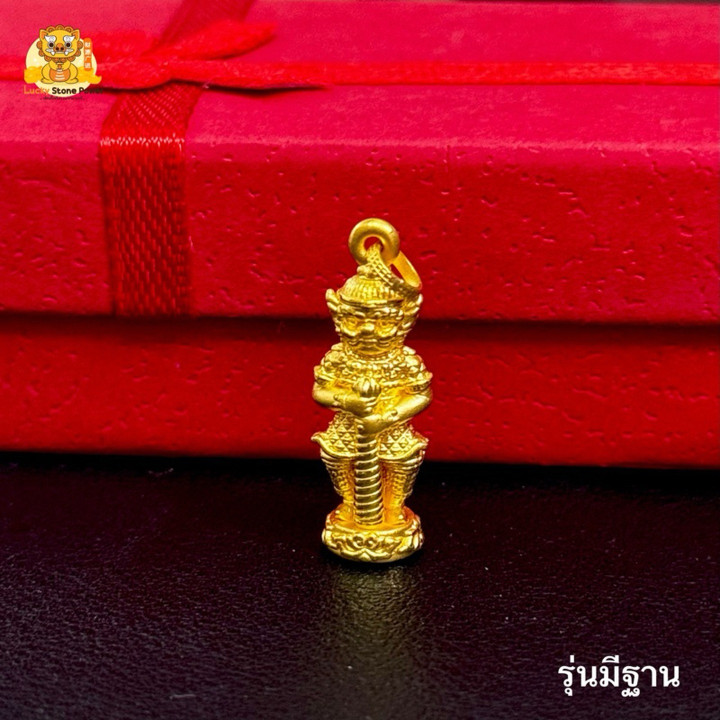 纯金 Thao Wessuwan 吊坠 | 经鉴定，精美绝伦