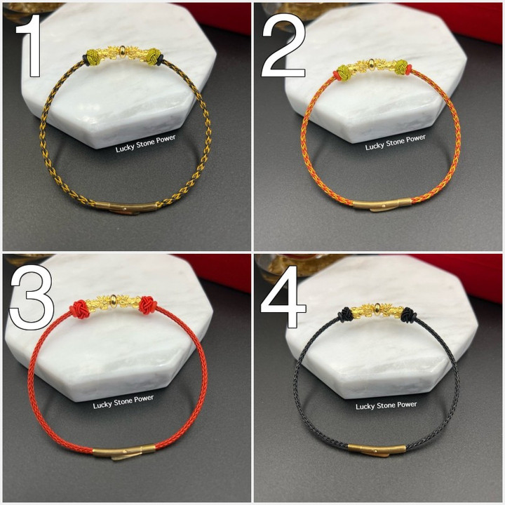 纯金貔貅手链 - 正品可佩戴的幸运符