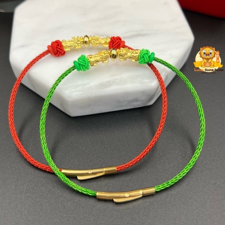 纯金貔貅手链 - 正品可佩戴的幸运符