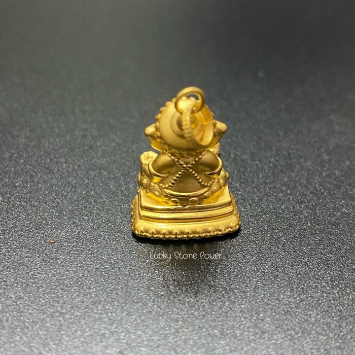 99.9%纯金象头神吊坠 | 附鉴定证书