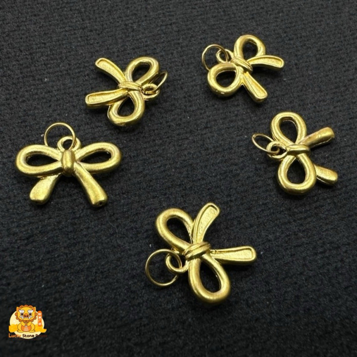 纯金蝴蝶结吊坠 | 0.27-0.28克 | 附带证书