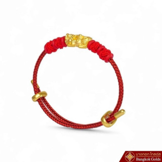 Pure Gold Pi Xiu Bracelet: Protection from Bad Luck