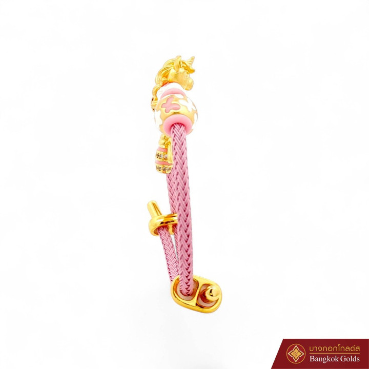 AAA级99.99纯金独角兽手链 | 曼谷金饰