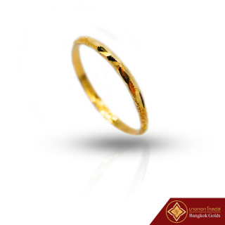 正品耀华力曼谷金戒指（0.6克，款式多样）
