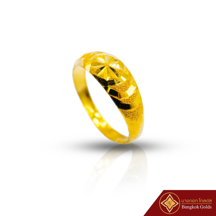曼谷金戒指（1克），96.5纯金，款式可选