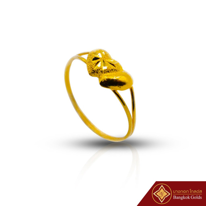 曼谷金戒指（1克），96.5纯金，款式可选