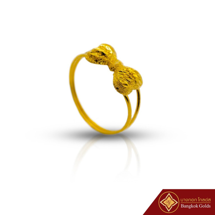 曼谷金戒指（1克），96.5纯金，款式可选