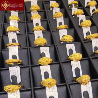 Yaowarat Gold：正宗曼谷半 Saluang 金戒指