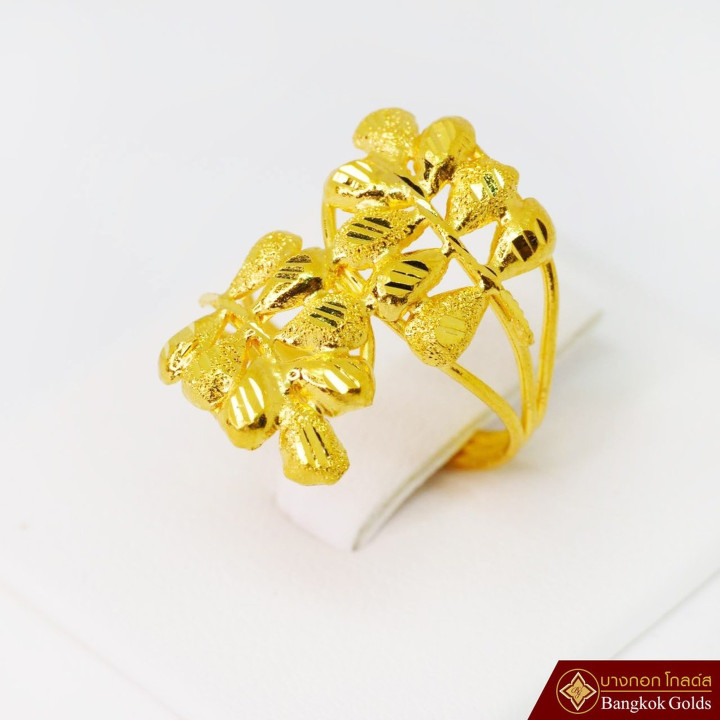 Yaowarat Gold：正宗曼谷半 Saluang 金戒指