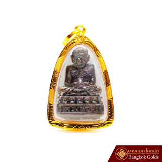 75K金龙婆托吊坠 - 正宗泰国佛牌