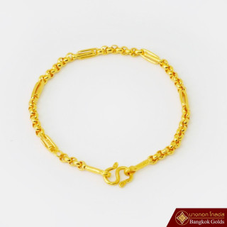 Children's Gold Bracelet | Half-Salung | 96.5 Pure | Yaowarat Gold