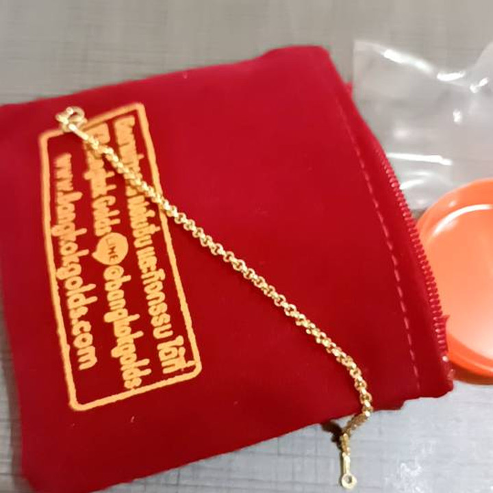 儿童金手镯 | 半条 | 96.5%纯度 | 耀华力金