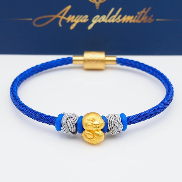 Anya 吊坠：蛇年款，99.99% 纯金