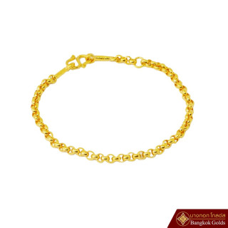 Pure Gold Childrens Bracelet - BangkokGolds, 96.5 Authentic