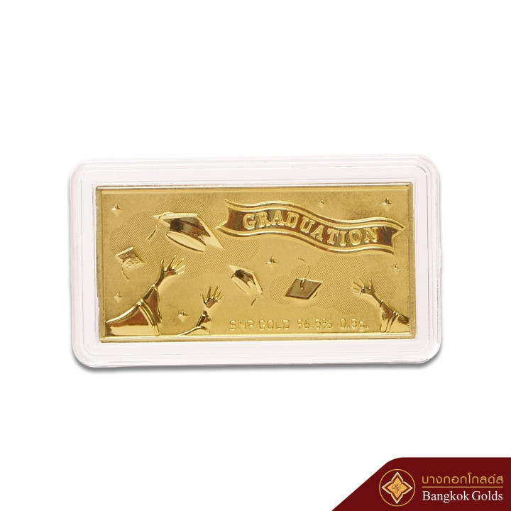 Abschlussgoldbarren: 96,5 % Feingold (0,5 g)