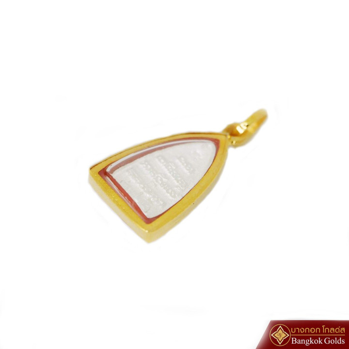 銮普托银吊坠 | 巴拉米款，配75金框