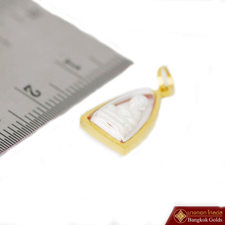 銮普托银吊坠 | 巴拉米款，配75金框