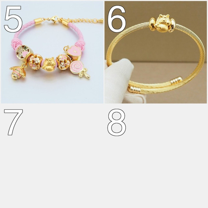 纯金安雅吊坠 | 马年系列