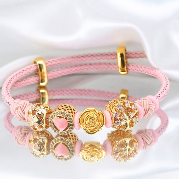 Anya 玫瑰金项链 | 2024 高级珠宝 (0.5-0.55克)