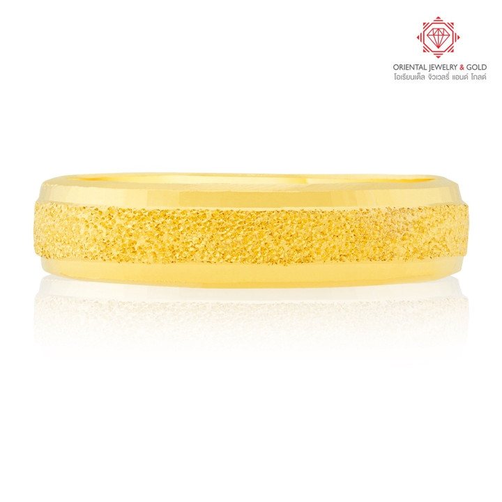 金戒指 | 0.5 萨隆 (1.9 克) | 喷砂处理 | OJ GOLD