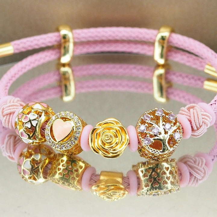 Anya 玫瑰金项链 | 2024 高级珠宝 (0.5-0.55克)