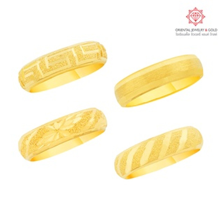 可定制黄金戒指 | 96.5%纯度 | OJ GOLD