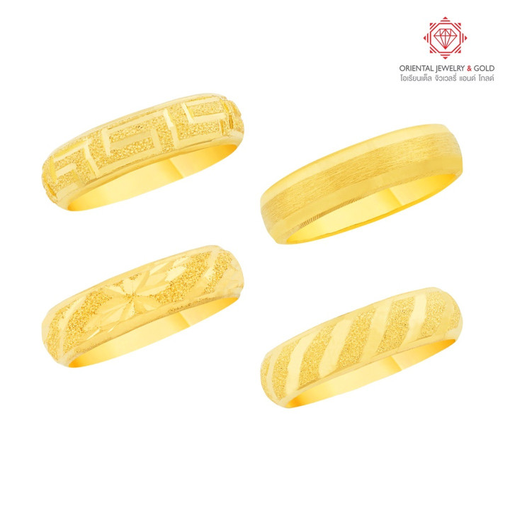 可定制黄金戒指 | 96.5%纯度 | OJ GOLD