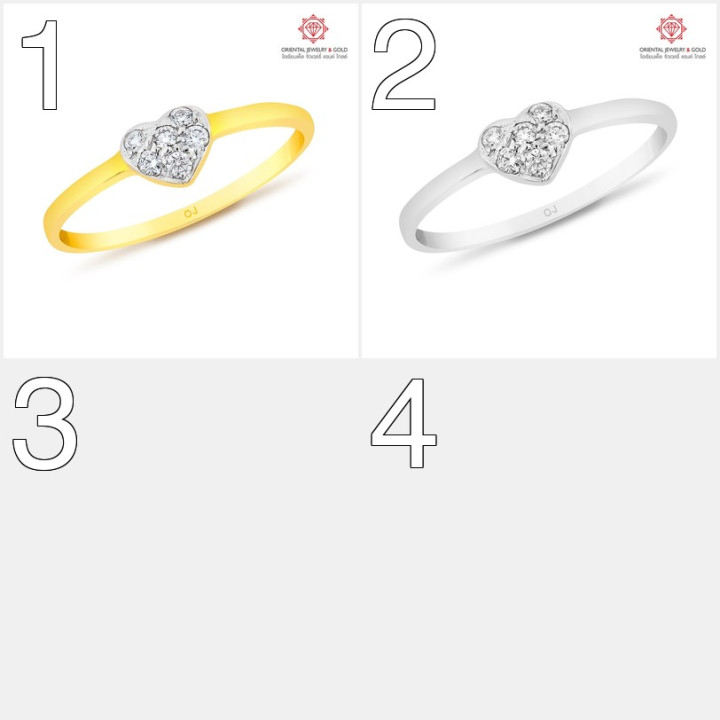 OJ GOLD 钻石戒指 | 10K 纯金，保修和免费送货