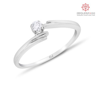 OJ GOLD 钻石戒指：真金，纯金，净度 100