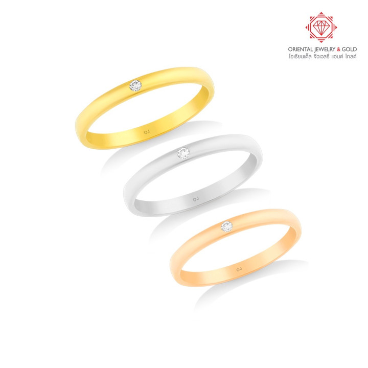 真钻戒指 | 10K金 | 100净度 | OJ GOLD DV0068