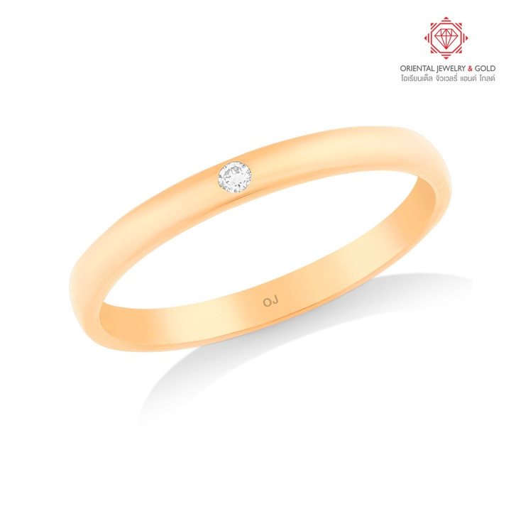 真钻戒指 | 10K金 | 100净度 | OJ GOLD DV0068