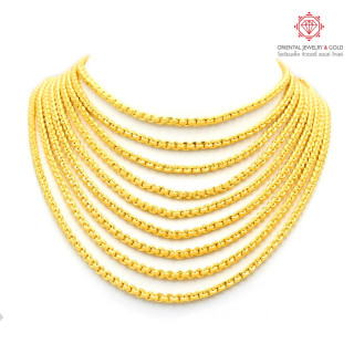 Genuine Gold Necklace | 2 Salung (7.6g) | Customizable Design