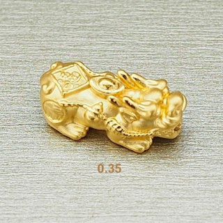 Pure Gold Pi Xiu Amulet - Anya Small Pendant (0.3g)