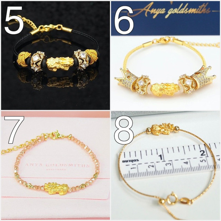 Pure Gold Pi Xiu Amulet - Anya Small Pendant (0.3g)