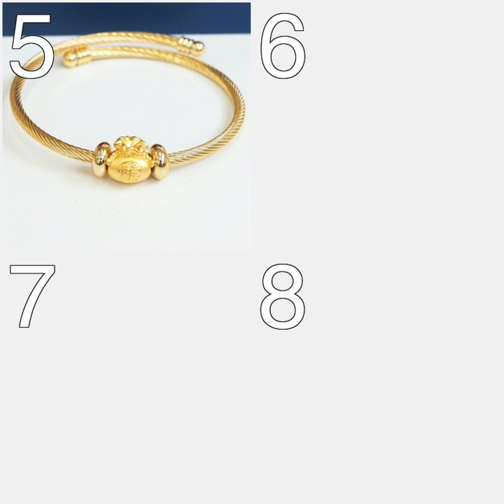 Luxe Anya Charm Gold Pouch (99.9% Pure Gold)