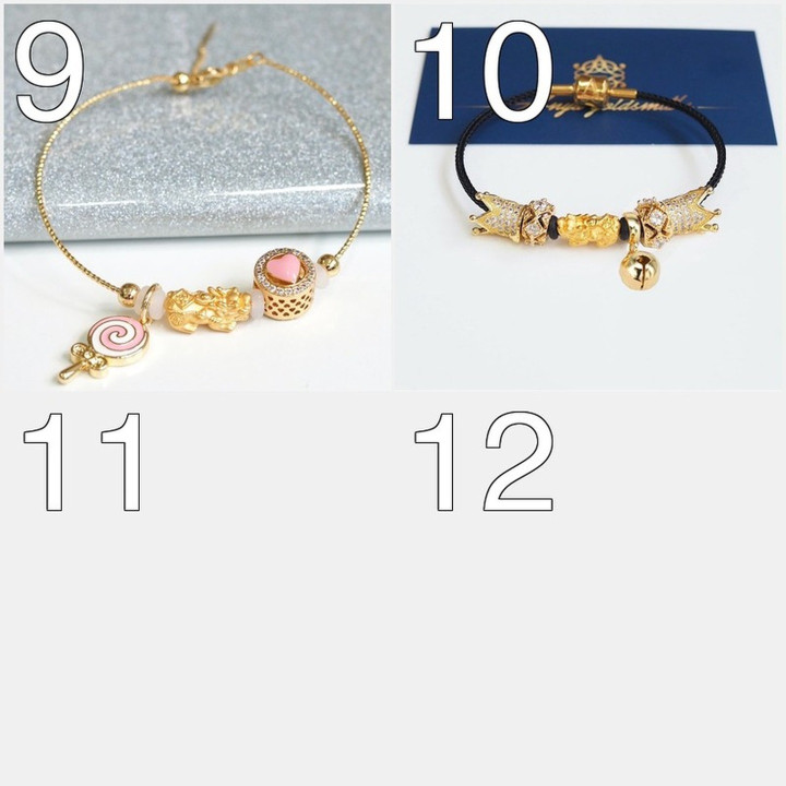 Pure Gold Pi Xiu Amulet - Anya Small Pendant (0.3g)