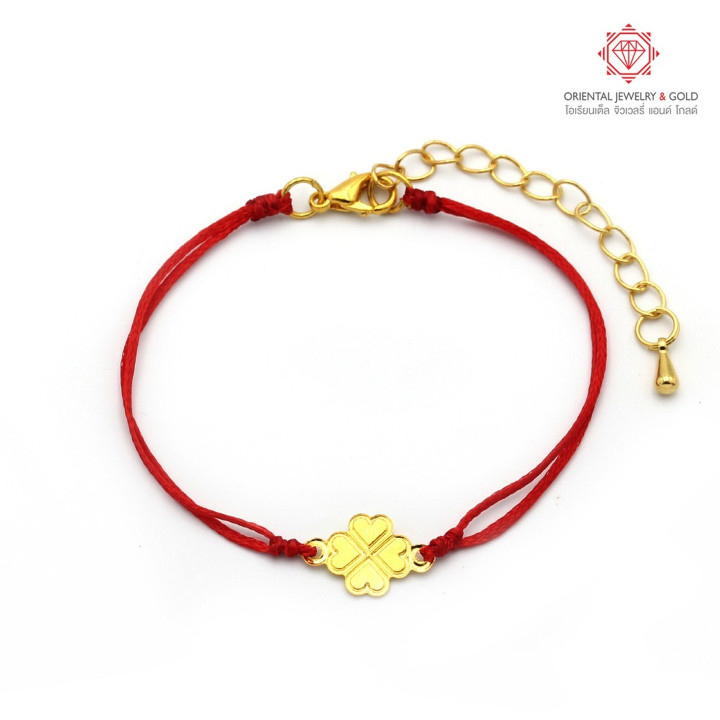 OJ GOLD 99.99 Pure Gold Pi Xiu Bracelet (0.15g)