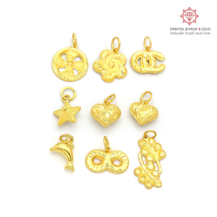 Genuine Gold Pendant (1g, 96.5 Pure) | OJ GOLD