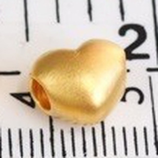 Anya Gold Heart Charm (Pure 24K, 0.35g)
