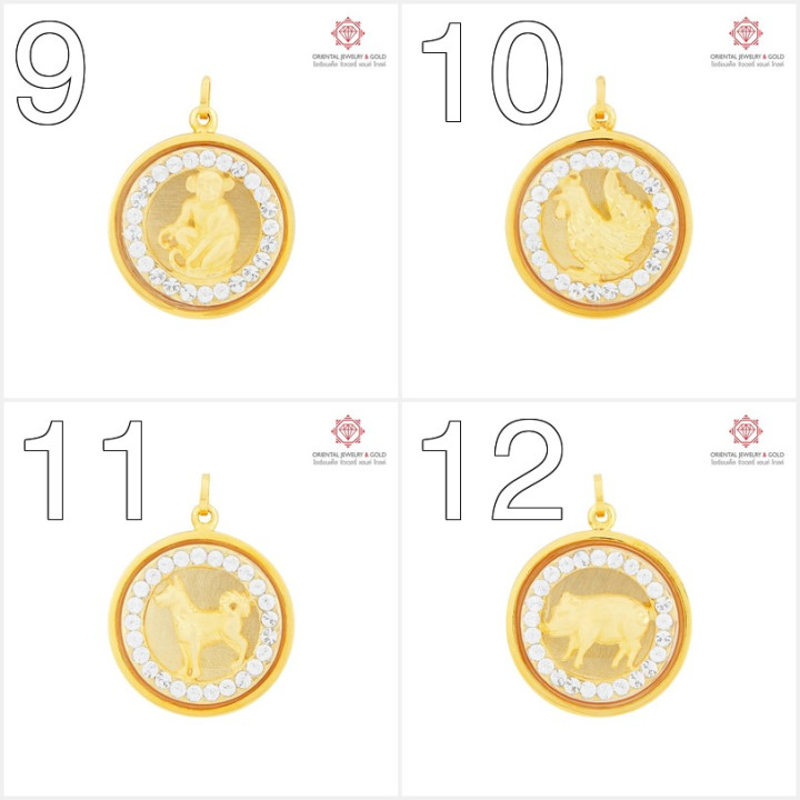 Sternzeichen-Goldanhänger – 90 % Feingold, wasserfest und mit Garantie