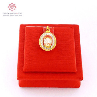 OJ GOLD 象头神吊坠 - 90%纯金，防水