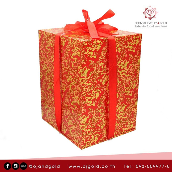 纯金镀层貔貅摆件 - OJ GOLD 新年幸运礼物