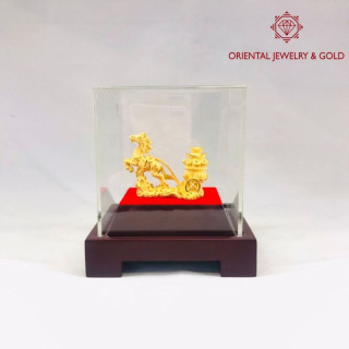 豪华镀金马车 - 99.99 纯金